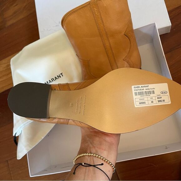 NEW Isabel Marant Roree Western Boots - Picture 8 of 10